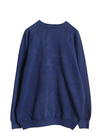 90s USA製 フルーツオブザルーム 無地 スウェット メンズ レディース XXL 古着 オールド トレーナー 裏起毛 ブランク 大きいサイズ ブルー