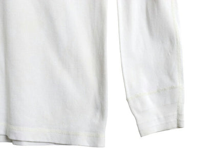 90s ポロ ラルフローレン ヘンリーネック 長袖 Tシャツ メンズ XL 古着 オールド ロンT リブ編み アンダーシャツ カットソー 大きいサイズ