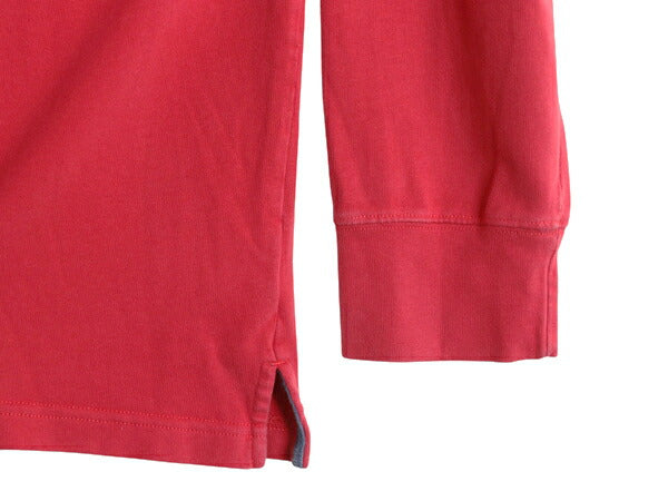 ブルックスブラザーズ ハーフジップ 長袖 Tシャツ メンズ XL ハイネック プルオーバー ラガーシャツ 素材 ロンT ワンポイント 大きいサイズ