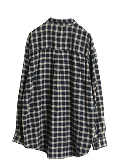 90s チャップス ラルフローレン チェック ボタンダウン フランネル シャツ メンズ XL / オールド ポロ 長袖シャツ ネルシャツ 大きいサイズ