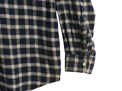 90s チャップス ラルフローレン チェック ボタンダウン フランネル シャツ メンズ XL / オールド ポロ 長袖シャツ ネルシャツ 大きいサイズ