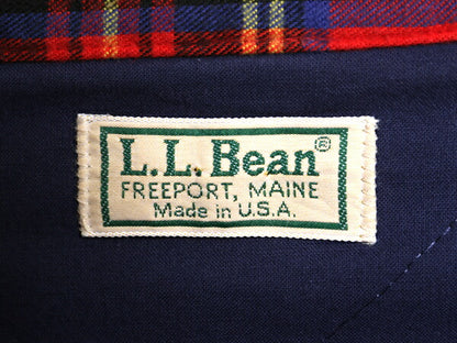 80s USA製 エルエルビーン チェック 長袖 フランネル シャツ メンズ XL / ヴィンテージ 長袖シャツ 中綿 キルティング ライナー付き ネル
