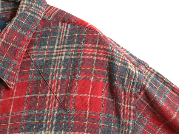 00s ポロ ラルフローレン チェック フランネル ウエスタン シャツ メンズ XL / オールド 長袖シャツ ネルシャツ 大きいサイズ マルチカラー