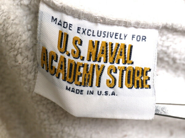 90s USA製 US NAVY プリント スウェット パンツ メンズ L / オールド ミリタリー 裏起毛 トレーナー ワンポイント 軍物 USN イージーパンツ