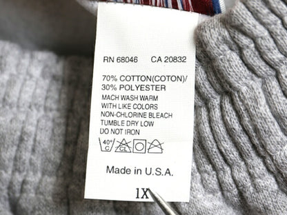 デッドストック 90s USA製 PURE SWEAT 無地 スウェット パンツ メンズ XL オールド 裏起毛 トレーナー ポケット付き イージーパンツ グレー