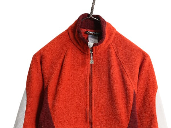 パタゴニア ラディアント フリース ジャケット レディース XS 古着 06年製 Patagonia アウトドア シンチラ フルジップ ブルゾン ハイネック