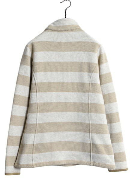 パタゴニア ボーダー ベターセーター マースピアル フリース ジャケット レディース L 12年製 Patagonia プルオーバー ハーフジップ 裏起毛