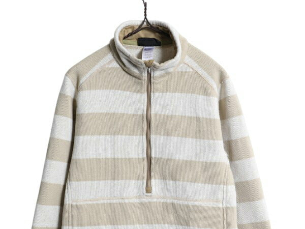 パタゴニア ボーダー ベターセーター マースピアル フリース ジャケット レディース L 12年製 Patagonia プルオーバー ハーフジップ 裏起毛