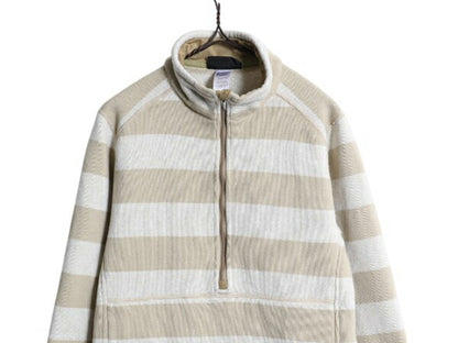 パタゴニア ボーダー ベターセーター マースピアル フリース ジャケット レディース L 12年製 Patagonia プルオーバー ハーフジップ 裏起毛
