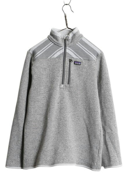 パタゴニア ベターセーター ハーフジップ キッズ XXL メンズ XS 程/ 13年製 Patagonia プルオーバー フリース ジャケット ブルゾン 裏起毛