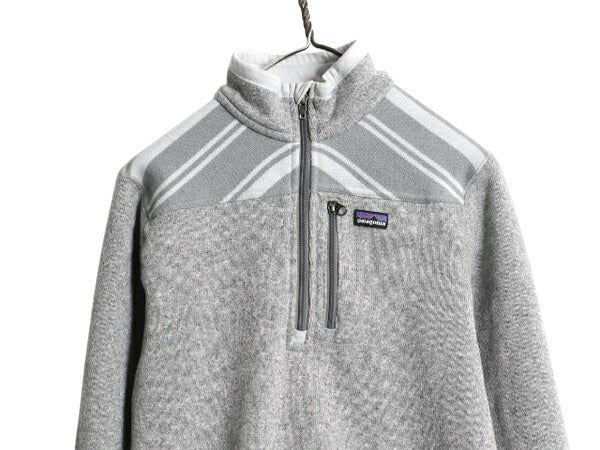 パタゴニア ベターセーター ハーフジップ キッズ XXL メンズ XS 程/ 13年製 Patagonia プルオーバー フリース ジャケット ブルゾン 裏起毛