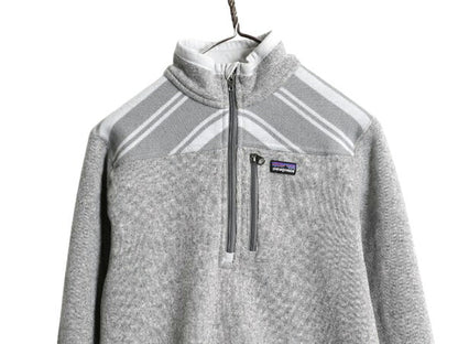 パタゴニア ベターセーター ハーフジップ キッズ XXL メンズ XS 程/ 13年製 Patagonia プルオーバー フリース ジャケット ブルゾン 裏起毛