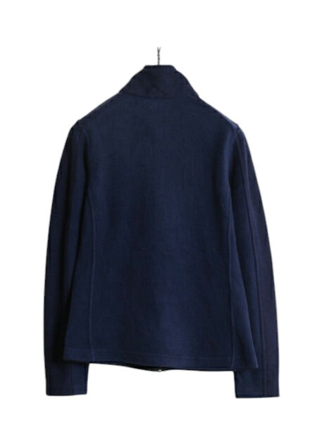 パタゴニア シンプル シンチラ ジャケット レディース XS 古着 14年製 Patagonia アウトドア フリース ジャンパー ブルゾン フルジップ 紺
