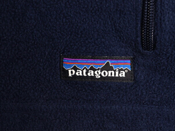 パタゴニア シンプル シンチラ ジャケット レディース XS 古着 14年製 Patagonia アウトドア フリース ジャンパー ブルゾン フルジップ 紺