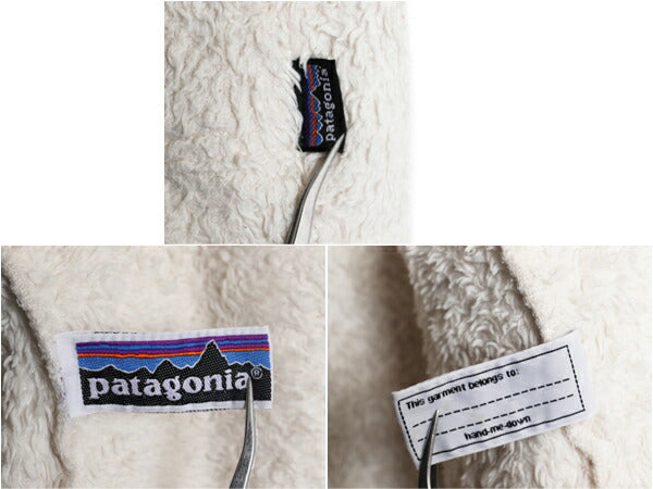 パタゴニア シンチラ ハイプラッシュ ジャケット ガールズ M 140cm 程 / 08年製 Patagonia アウトドア パイル ボア フリース カーディガン