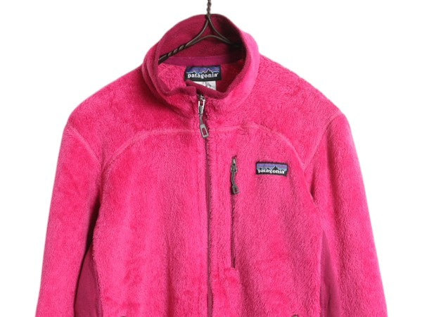 パタゴニア R2 ジャケット レディース S 11年製 Patagonia ハイ パイル フリース ストレッチ フルジップ ジャンパー レギュレーター ピンク