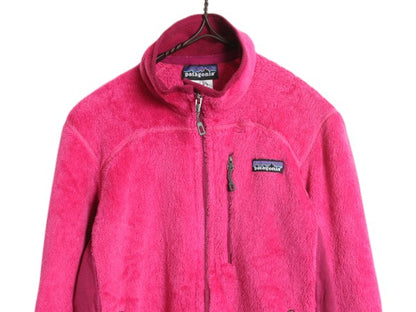 パタゴニア R2 ジャケット レディース S 11年製 Patagonia ハイ パイル フリース ストレッチ フルジップ ジャンパー レギュレーター ピンク