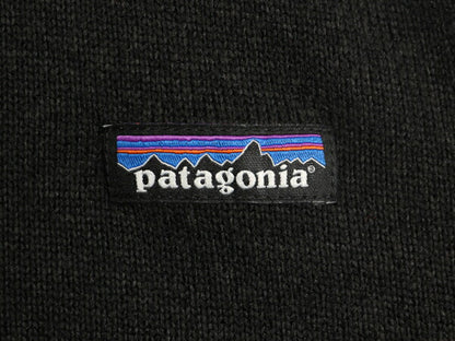 パタゴニア ベターセーター ベスト レディース М 17年製 Patagoniaフリース セーター 前開き フルジップ アウトドア ハイネック 重ね着 黒