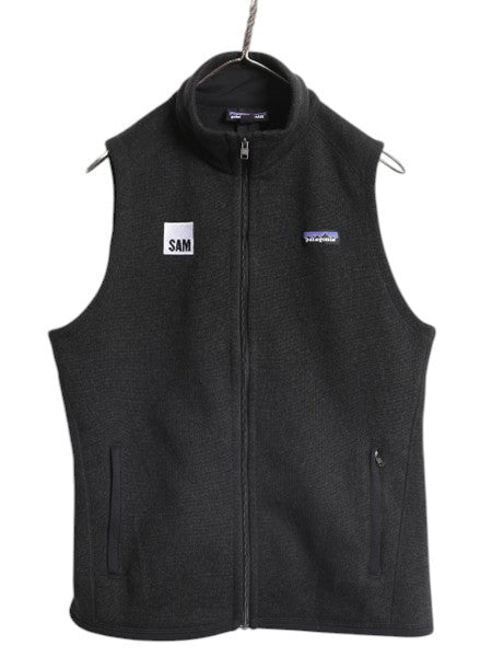 パタゴニア ベターセーター ベスト レディース М 17年製 Patagoniaフリース セーター 前開き フルジップ アウトドア ハイネック 重ね着 黒