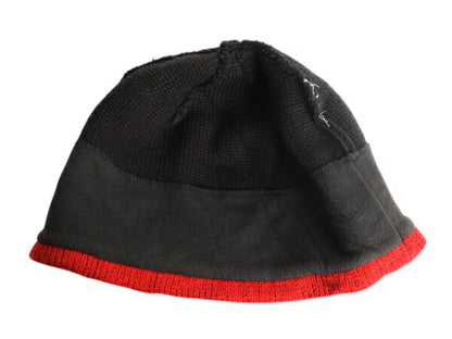 ノースフェイス アクリル ニット キャップ フリーサイズ THE NORTH FACE フリース ライナー付き ビーニー ワッチ 帽子 アウトドア ブラック