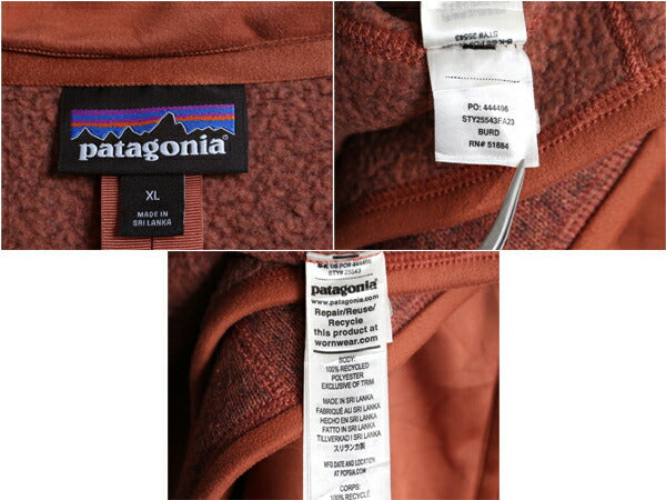 パタゴニア ベターセーター ジャケット レディース XL / 23年製 Patagonia アウトドア フリース セーター フルジップ ブルゾン ハイネック