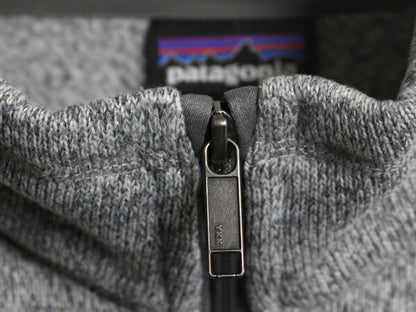 パタゴニア ベターセーター ベスト メンズ XXL 古着 18年製 Patagonia フリース セーター 前開き フルジップ 企業物 アウトドア 重ね着 灰