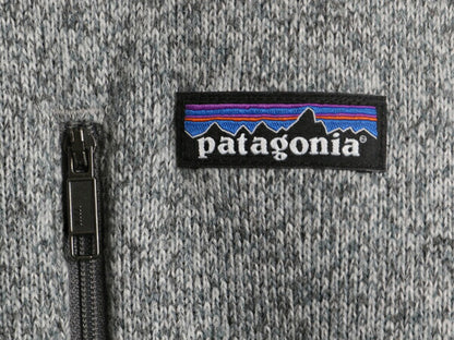 パタゴニア ベターセーター ベスト メンズ XXL 古着 18年製 Patagonia フリース セーター 前開き フルジップ 企業物 アウトドア 重ね着 灰
