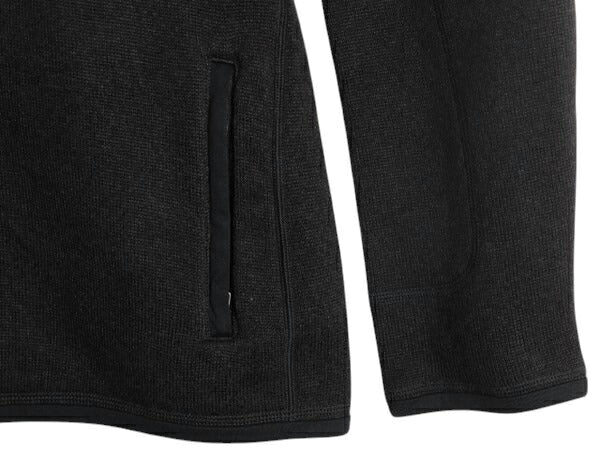 パタゴニア ベターセーター ジャケット レディース L 古着 18年製 Patagonia フリース セーター ブルゾン フルジップ アウトドア 企業物 黒