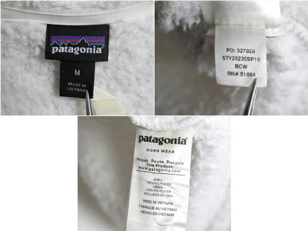 US企画 パタゴニア ロスガトス ハーフジップ レディース М / 19年製 Patagonia アウトドア フリース ジャケット プルオーバー ボア パイル