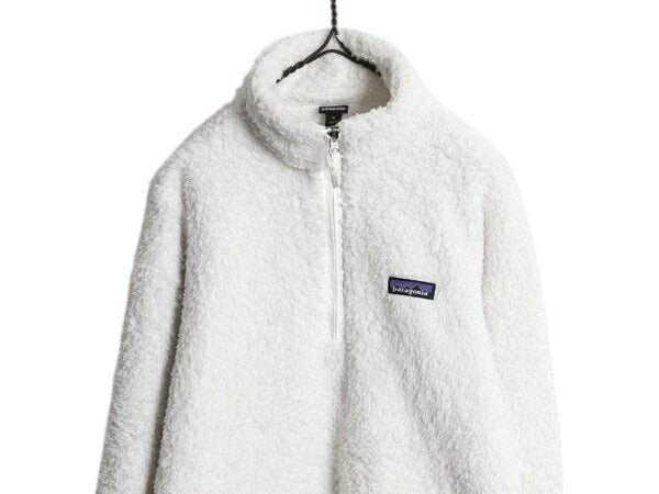 US企画 パタゴニア ロスガトス ハーフジップ レディース М / 19年製 Patagonia アウトドア フリース ジャケット プルオーバー ボア パイル