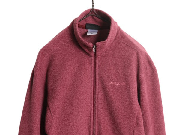 00s USA製 パタゴニア エルキャップ ジャケット レディース М / 古着 06年製 オールド フリース PATAGONIA アウトドア フルジップ エンジ