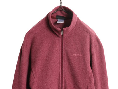 00s USA製 パタゴニア エルキャップ ジャケット レディース М / 古着 06年製 オールド フリース PATAGONIA アウトドア フルジップ エンジ