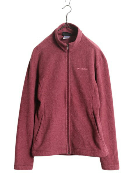 00s USA製 パタゴニア エルキャップ ジャケット レディース М / 古着 06年製 オールド フリース PATAGONIA アウトドア フルジップ エンジ
