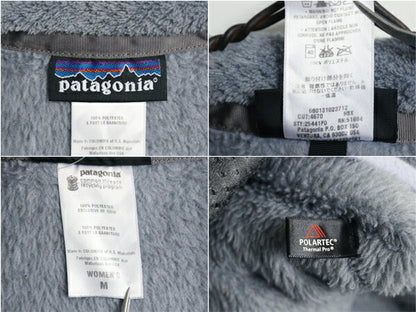 パタゴニア リツール スナップT プルオーバー ジャケット レディース М 古着 10年製 Patagonia フリース アウトドア ブルゾン ハイネック
