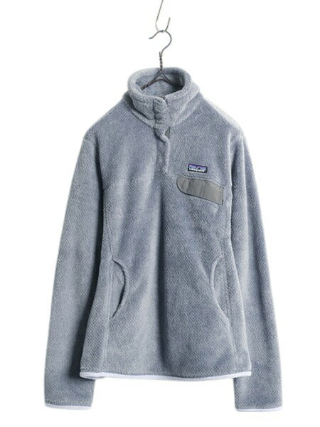 パタゴニア リツール スナップT プルオーバー ジャケット レディース М 古着 10年製 Patagonia フリース アウトドア ブルゾン ハイネック