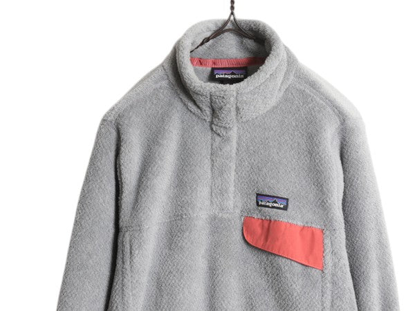 パタゴニア リツール スナップT プルオーバー ジャケット レディース L / 古着 19年製 Patagonia フリース アウトドア ブルゾン ハイネック