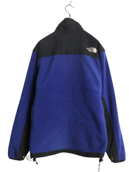 90s ノースフェイス デナリ ジャケット メンズ XS / 90年代 オールド The North Face DENALI アウトドア フリース ブルゾン ツートン 黒 青