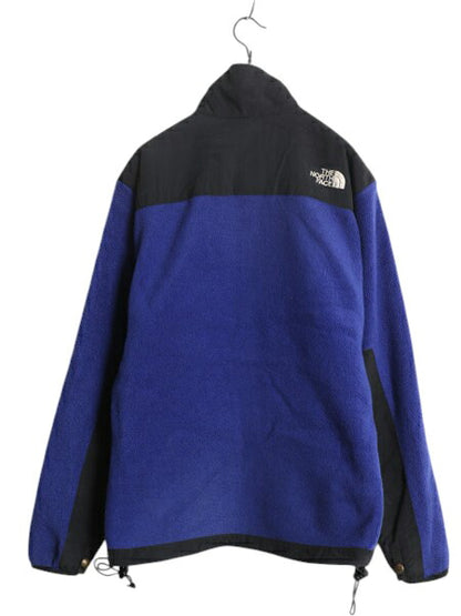 90s ノースフェイス デナリ ジャケット メンズ XS / 90年代 オールド The North Face DENALI アウトドア フリース ブルゾン ツートン 黒 青