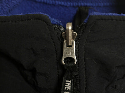 90s ノースフェイス デナリ ジャケット メンズ XS / 90年代 オールド The North Face DENALI アウトドア フリース ブルゾン ツートン 黒 青