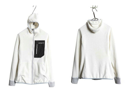 パタゴニア R3 フーディ レディース М 程/ Patagonia リバーシブル フリース ハイロフト パーカー ジャケット レギュレーター フルジップ