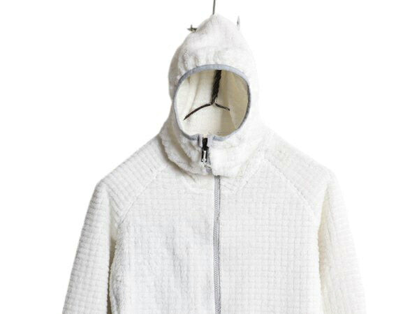 パタゴニア R3 フーディ レディース М 程/ Patagonia リバーシブル フリース ハイロフト パーカー ジャケット レギュレーター フルジップ
