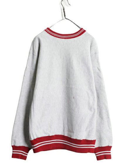 90s USA製 チャンピオン リバースウィーブ スウェット メンズ XL オールド Champion トレーナー 裏起毛 大きいサイズ スクリプト ロゴ刺繍