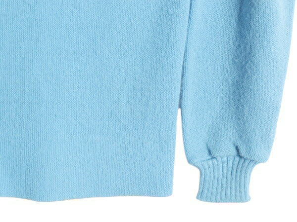 70s ラコステ アクリル ニット カーディガン 40 レディース М / 古着 70年代 ヴィンテージ Haymaker LACOSTE 羽織り 前開き セーター 薄青