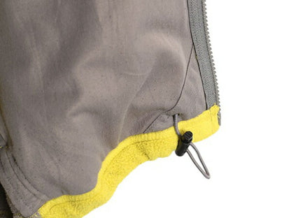 US企画 ノースフェイス FLASHDRY フリース ジャケット メンズ L / 古着 The North Face ジャンパー ブルゾン アウトドア ツートン 黄 灰