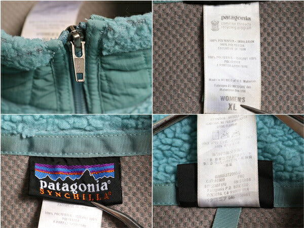 パタゴニア クラシック レトロX ジャケット レディース XL / 古着 08年製 Patagonia フルジップ アウトドア パイル フリース 大きいサイズ