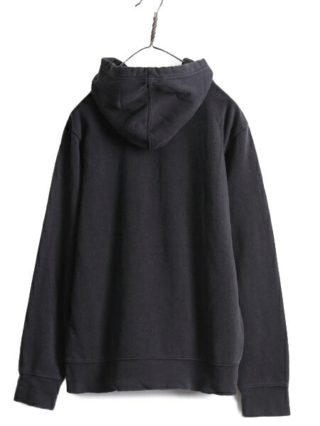 ノースフェイス プリント スウェット フード パーカー メンズ M The North Face プルオーバー 裏起毛 トレーナー ブラック アウトドア 薄手