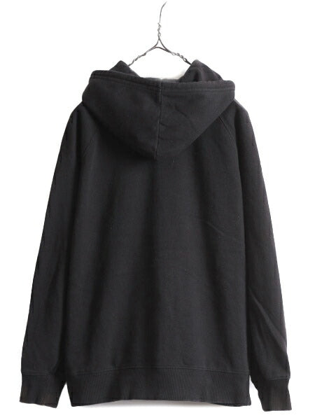 ノースフェイス プリント スウェット フード パーカー レディース L 古着 The North Face プルオーバー 裏起毛 トレーナー アウトドア 薄手