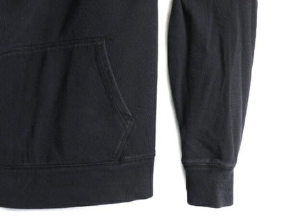 ノースフェイス プリント スウェット フード パーカー レディース XL 古着 The North Face プルオーバー 裏起毛 トレーナー アウトドア 黒