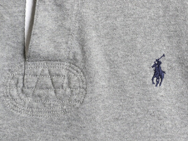 90s ポロ ラルフローレン 長袖 ラガーシャツ メンズ М / オールド ラグビー 長袖シャツ ポロシャツ コットン ヘビーウェイト ワンポイント