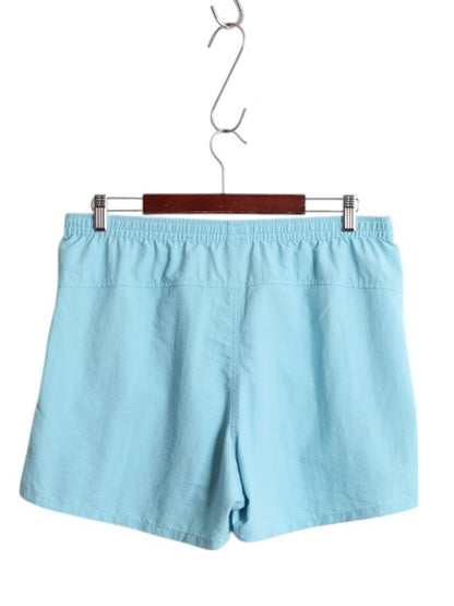 パタゴニア バギーズ ショーツ レディース L / 古着 17年製 アウトドア ナイロン スイム サーフ ショートパンツ 短パン 水陸両用 海パン 青